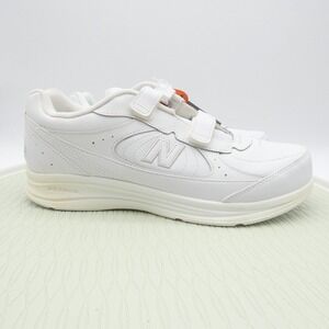 New Balance 577V1 MW577VM Mens US 10.5 Walking Shoes White Leather Sneakers